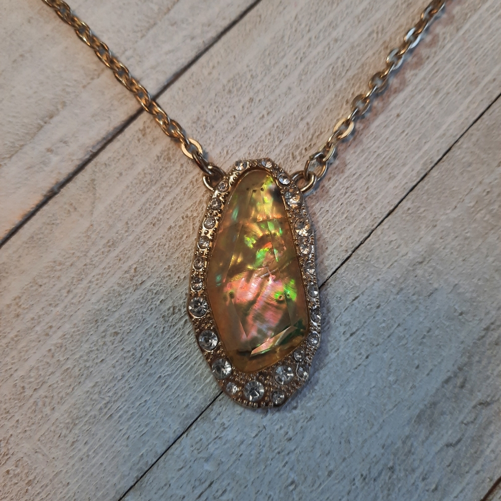 Trendy Abalone necklace